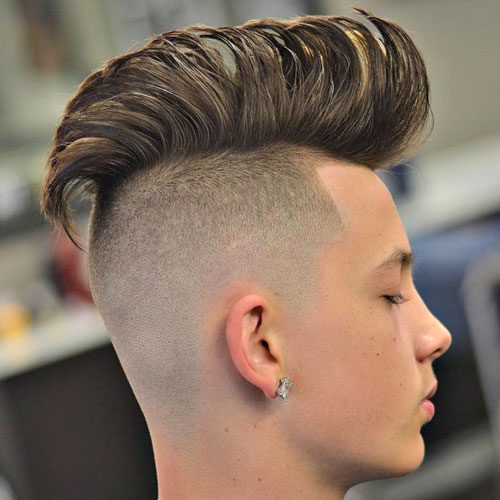  Mohawk Undercut Haircut for men