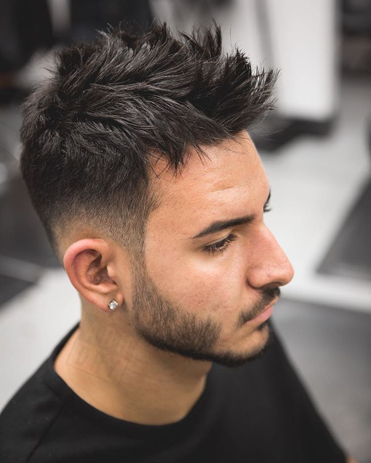 taper fade haircut style for men