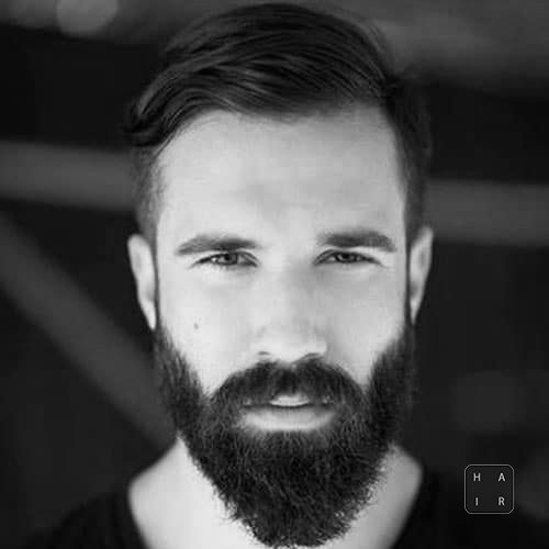 ducktail beard styles