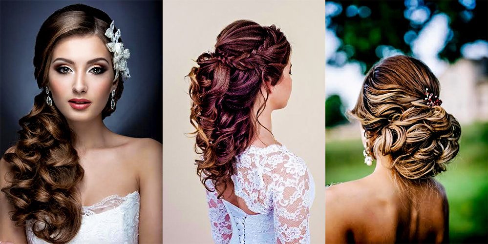 6 Glamorous wedding hairstyles for a charming bride