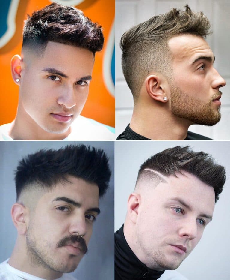 Short-Fade-Haircuts-Spikes