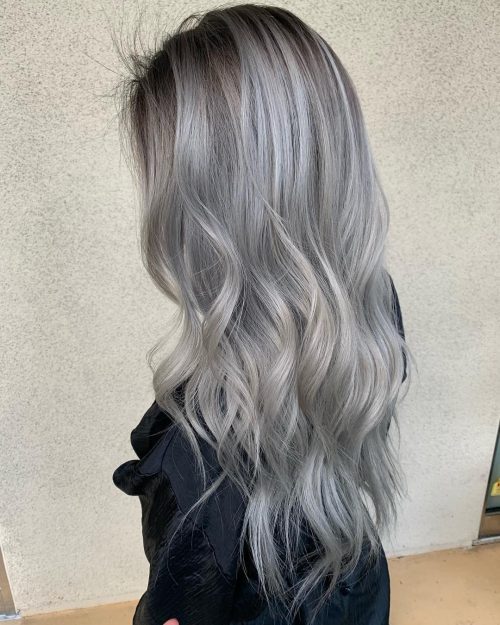 Silver Blonde Ombre