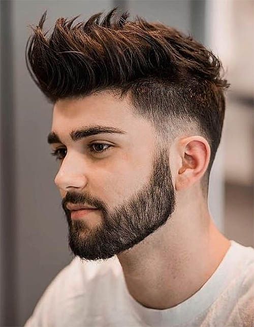 Medium Undercut styles-medium hairstyles for men 2020-medium length hairstyles men