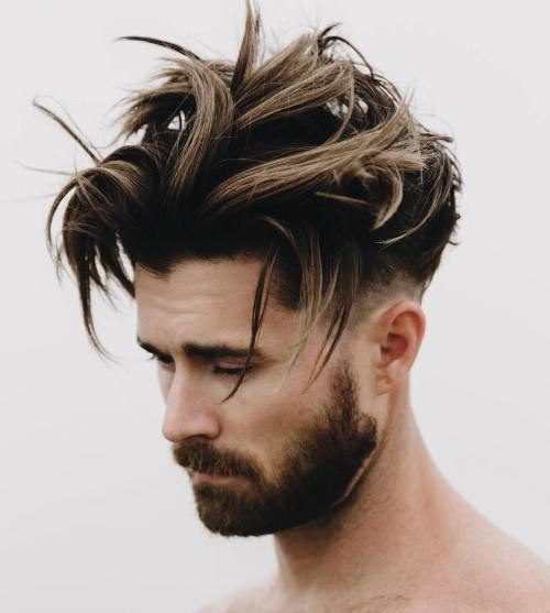Hairstyles For Thin Hair-medium hairstyles for men 2020