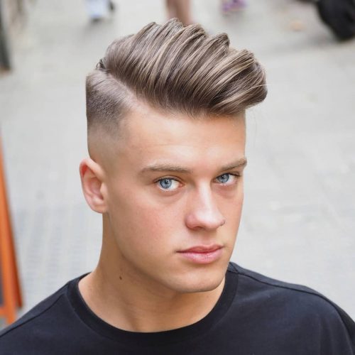 Top Side Haircut for men