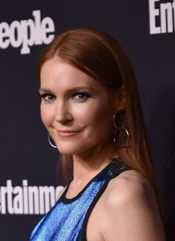 Darby Stanchfield red hair color shade