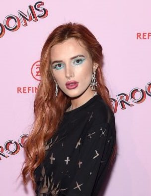 Bella Thorne red hair color shade