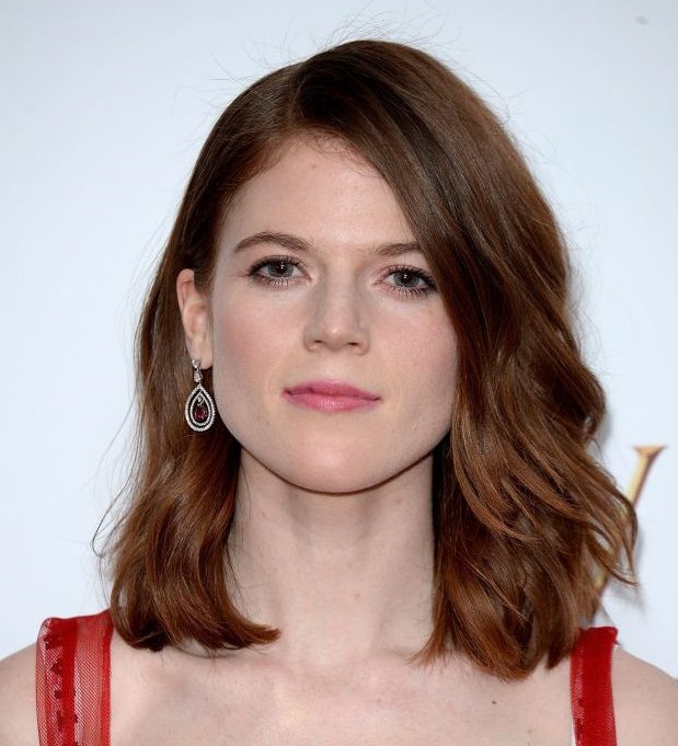 Rose Leslie red hair color shade